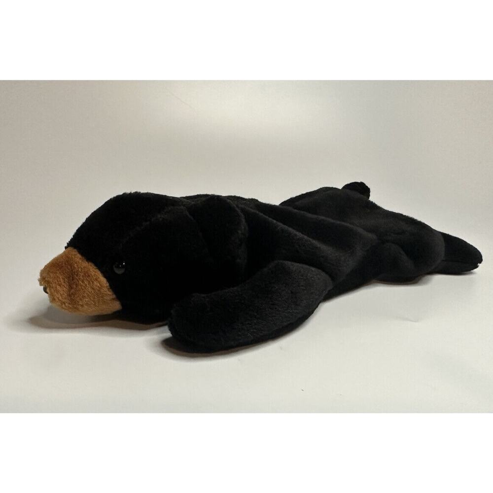 Blackie The Bear Beanie Babies Baby Style TY Rare Retired